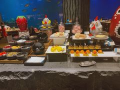-海棠湾洲际-涛·海底餐厅·美人鱼·自助餐·海底隧道