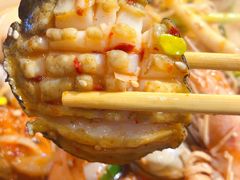 马山笨豆芽炒海鲜-辛蒲洞韩餐烤肉