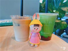 黑砖拿铁-dotcom coffee古点咖啡(致真大厦店)