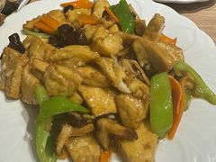 香菇豆腐-天添纸包鸡家常菜