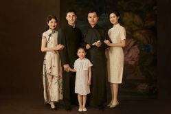 -时光纪亲子全家福照相馆(静安店母女写真父母纪念照)