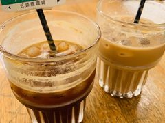 冰气泡橙c美式-长颈鹿咖啡(大学路店)