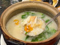 象拔蚌扇贝粥-适口餐厅砂锅粥(公信路总店)