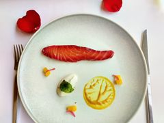 烟熏三文鱼混合芥末酱-福楼法餐厅FLO