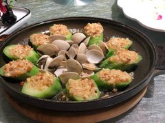 金蒜白螺蒸丝瓜-琼菜王(南海店)