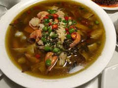 青椒毛血旺-鹦鹉小厨味道餐厅(山大南路店)