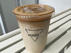 燕麦拿铁-Manner Coffee(IFS一楼店)