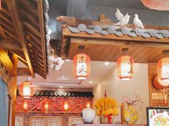 -东来菜馆•手抓海鲜家常菜•海鲜锅贴(鸽子窝店)