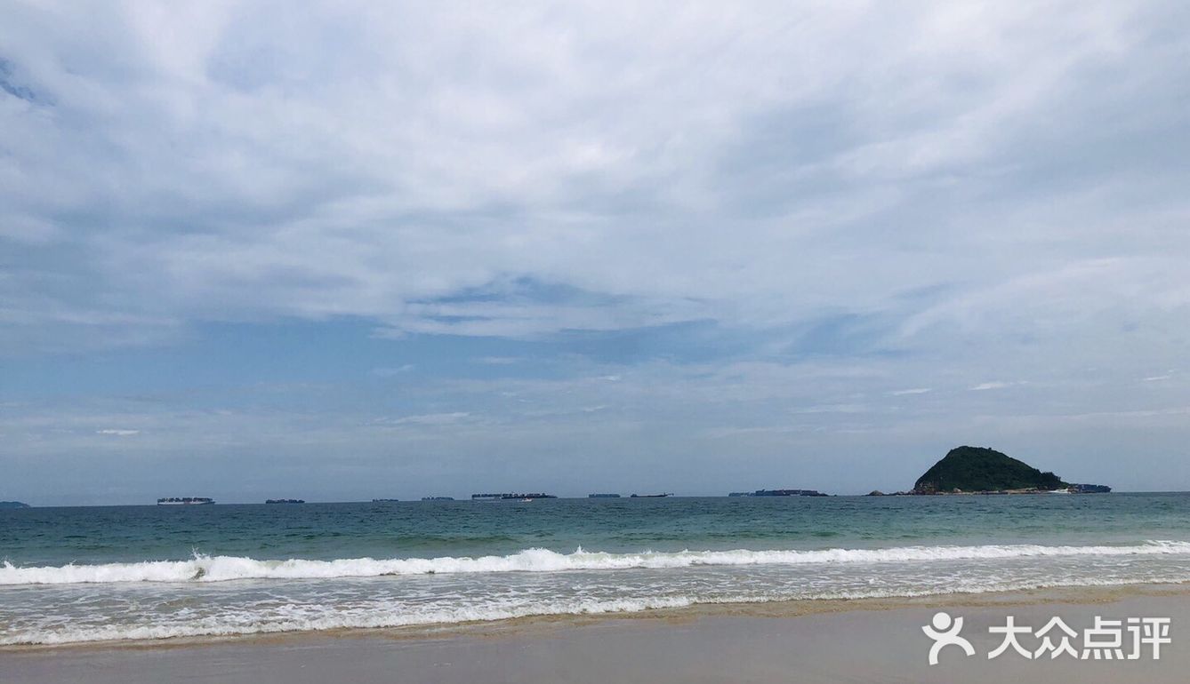 今天的快乐是蓝色的,是西涌给的