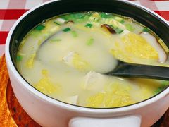 鸡汤小白菜煮榆林豆腐-西贝(上海我格广场店)