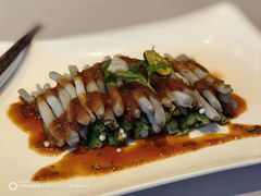 秋葵拌沙虫-黑明餐厅(白鹭洲店)