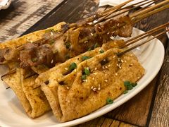 豆腐皮-利杨记·本味轩粥坊·烧烤(宝体店)