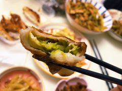 素馅锅贴-三盛楼饭店(四流中路店)