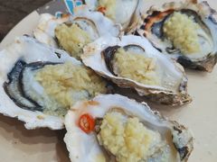炭烧蒜蓉生蚝-贞姨美食·老字号海鲜大排档
