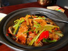 支竹鱼头煲-赤湾大饭堂(山海逸居店)