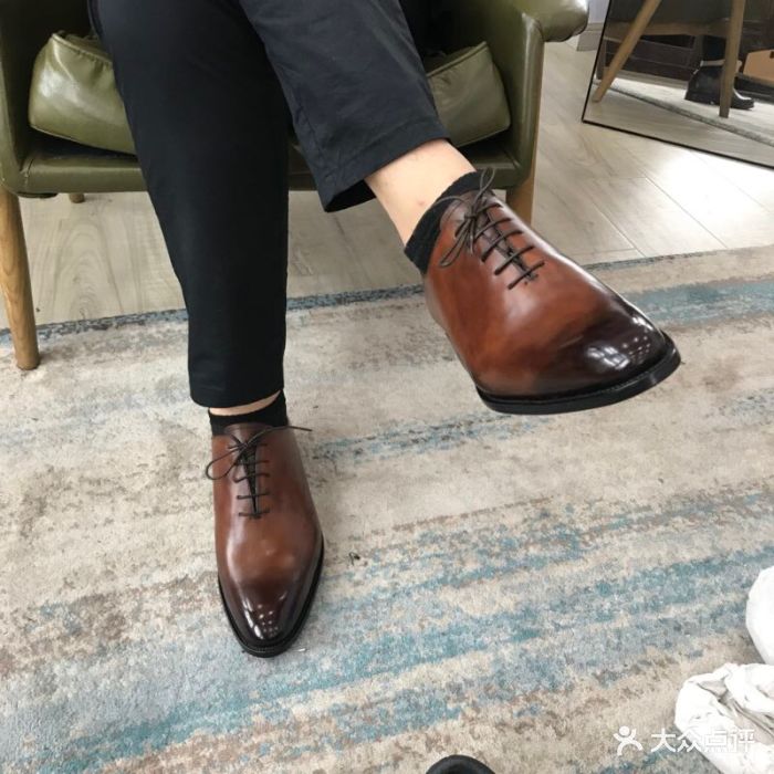 brogue手工定製皮鞋婚鞋圖片 - 第1張