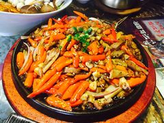 滇东火焰鸡爆肚-慢丽江·云南野生菌土鸡锅(西山店)