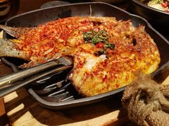 香茅草烤罗非鱼-云海肴·汽锅鸡·云南菜(苏州中心店)