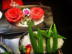 玫瑰雪花牛舌-捞王锅物料理(凯旋路店)