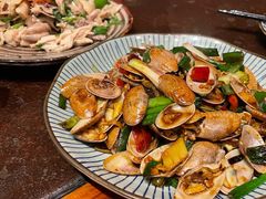 泰辣椒膏炒花甲-上楼私房菜(院士路店)
