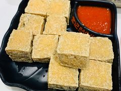 金陵炸臭豆腐-宝记烧烤·碳锅羊肉·羊蝎子火锅·夜食社(文体路创始店)