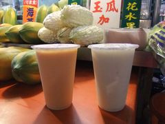 木瓜牛奶-六合夜市