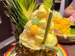 一只菠萝冰淇淋-泰妃殿(武汉首店)