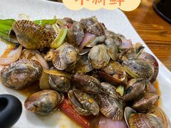 鼓椒爆炒花甲-大富蚝乌东哥饭店·石锅鱼杂·柠檬鸭(革新路店)