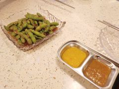 椒麻毛豆-白仁仔· 活烤海鲜 宵夜(豫园店)