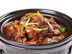 砂锅牛肉-北大地皖峰饭馆