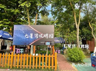 「七星湾烧烤店」 烧烤的环境真的不错，属于庭院烧烤