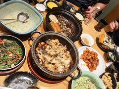-海派美食·家宴海鲜青岛菜·石锅鲽鱼头(东方城店)