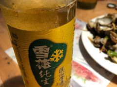 雪花纯生-大于烧烤