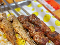 招牌红柳羊肉串-新疆烧烤王(广灵店)