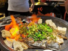 -探鱼·鲜青椒爽麻烤鱼(天河优托邦店)