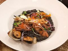 海鲜西班牙墨鱼烩饭-FLOVIE FLORIST CAFE