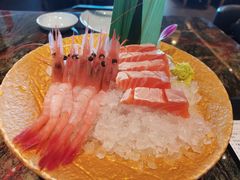 甜虾刺身-炙柒Sekinana·精致料理 烧鸟·铁板烧(海上世界店)