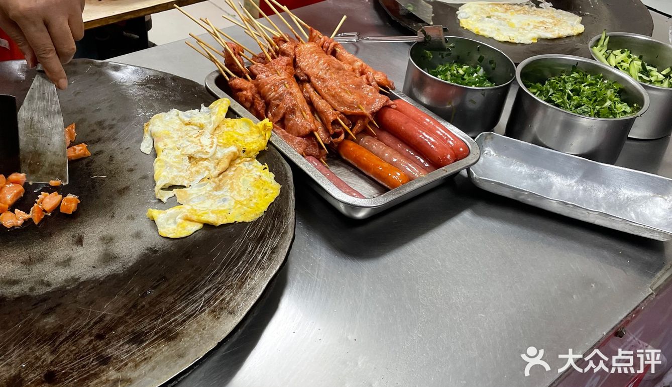 清潭王荣鸡蛋饼