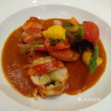 这是一家很有情调的法餐店