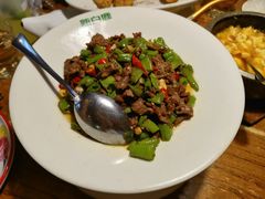 杭椒爆炒牛肉-新白鹿餐厅(龙游路店)
