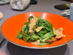 富阳豆皮鸡毛菜-浙江西子宾馆·牡丹厅
