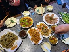 凉粉-华盛园卷子王农家菜水库鱼