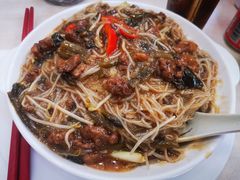 雪菜肉丝炆米-喜莲咖啡