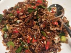 白椒炒腊肠-翠清酒家(万丰路店)