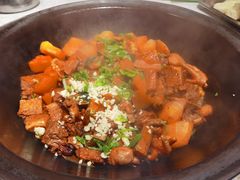-粘豆包柴火铁锅炖