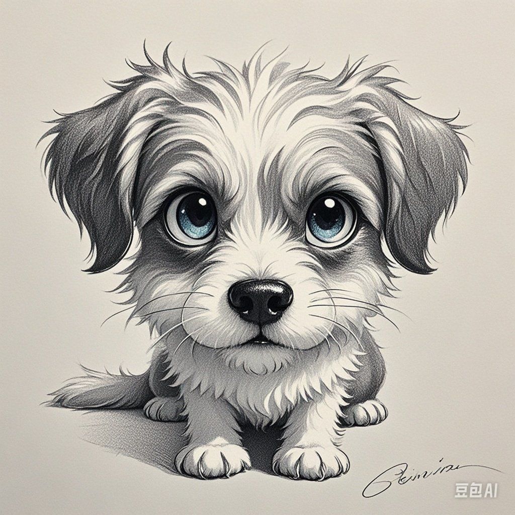 狗狗卡通画来啦