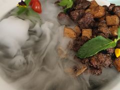 黑椒菌菇香煎牛肉粒-天和晟烤鸭店(玉泉西街店)