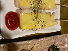 烤芝士鸡肉串-鸟内会居酒屋(得意潮馆店)