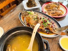 -崂山水果园农家宴(泉水鸡店)