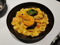 特色意大利海鲜面-Erman岩烧牛排(虹桥南丰城店)
